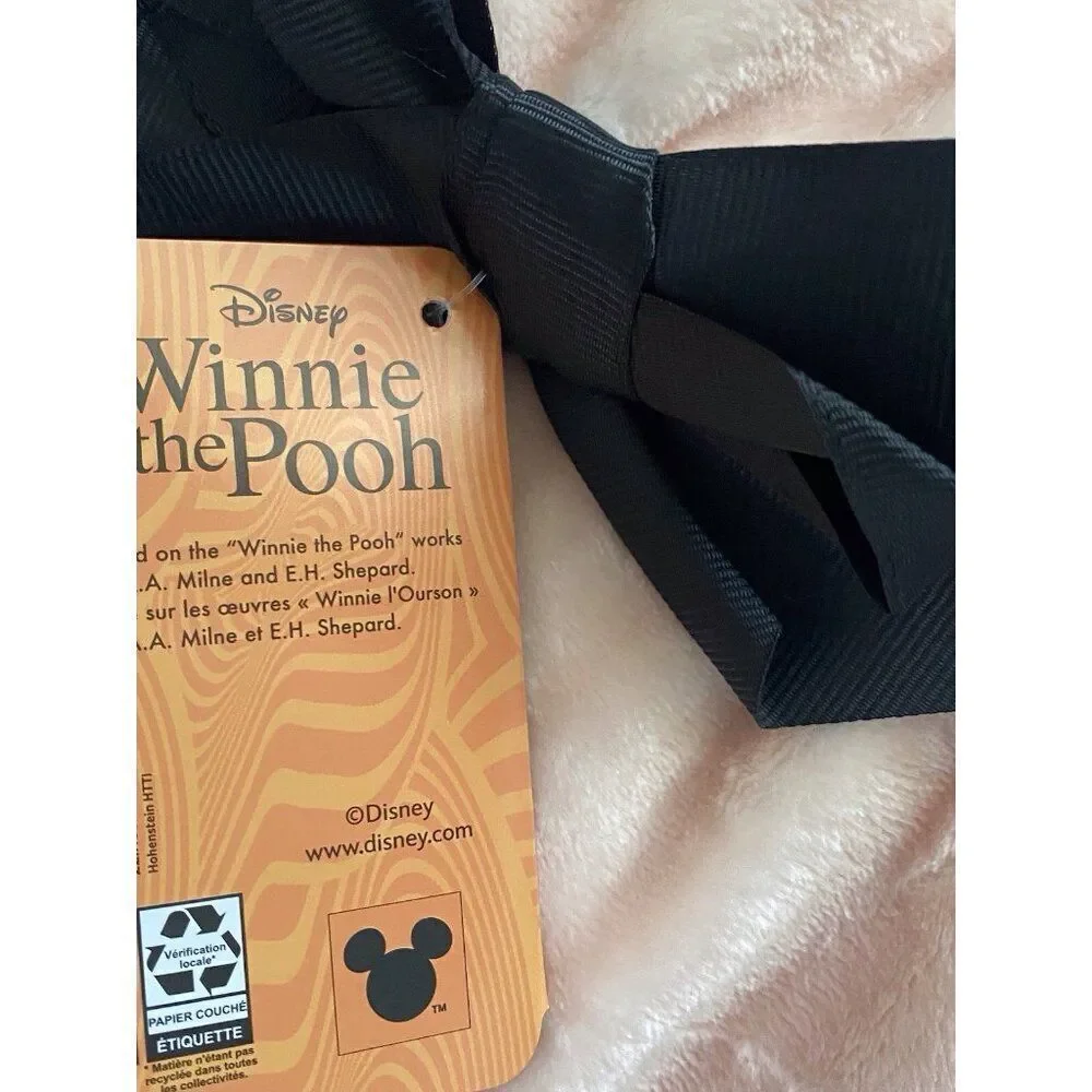 Disney Winnie The Pooh Tigger Piglet Halloween Pink Throw Blanket 60”‎ X 70” NEW
